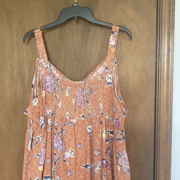 Relisted Sonoma sleeveless floral print dress with pockets 3X or 4X - Picture 12 of 17